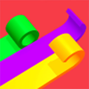 Online Games android free Color Roll 3d