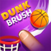 Online Games android free Dunk Brush