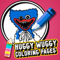 Online Games android free Huggy Wuggy Coloring Pages