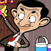 Online Games android free Mr Bean Splash Art