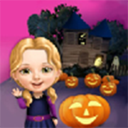 Online Games android free Sweet Baby Girl Halloween Fun