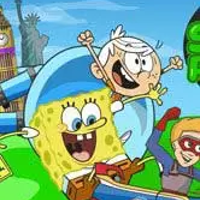 Online Games android free The Great Nickelodeon Slime Rally